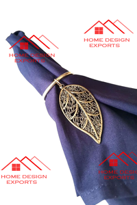 Rond de serviette en métal pour décor de table de mariage avec logo personnalisé accepté 2024 dernier design rond de serviette en métal maison de luxe - Product Image 5