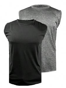 Nueva llegada Active Top para hombres atléticos al aire libre sin mangas cómodo Active Top con alta calidad - Product Image 5