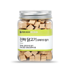 Premium Peperoni Salmon Omega3 <b>Treats</b> for Dogs 180g Made in Korea - Product Image 1