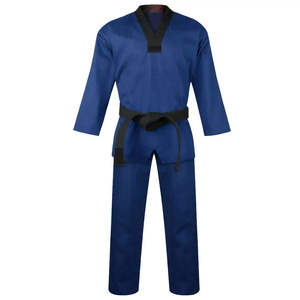 Uniforme de Taekwondo OEM 100% algodón para entrenamiento de artes marciales para desgaste de artes marciales - Product Image 4