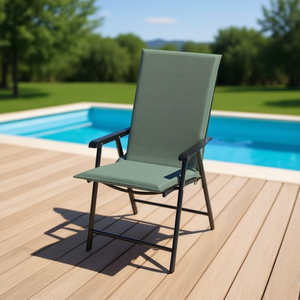 New Arrival Premium Quality Outdoor <b>Foam</b> Beach Lounger Cushion <b>Pad</b> Garden Sun Lounger Mat for Pool Patio Wholesale 5301010502 - Product Image 3