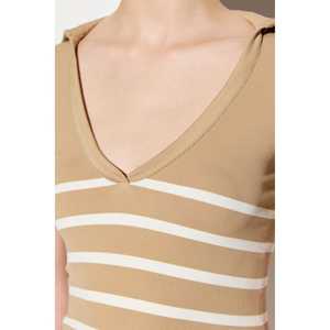 Camiseta de Manga Corta con Cuello Polo sin Costuras - Product Image 5