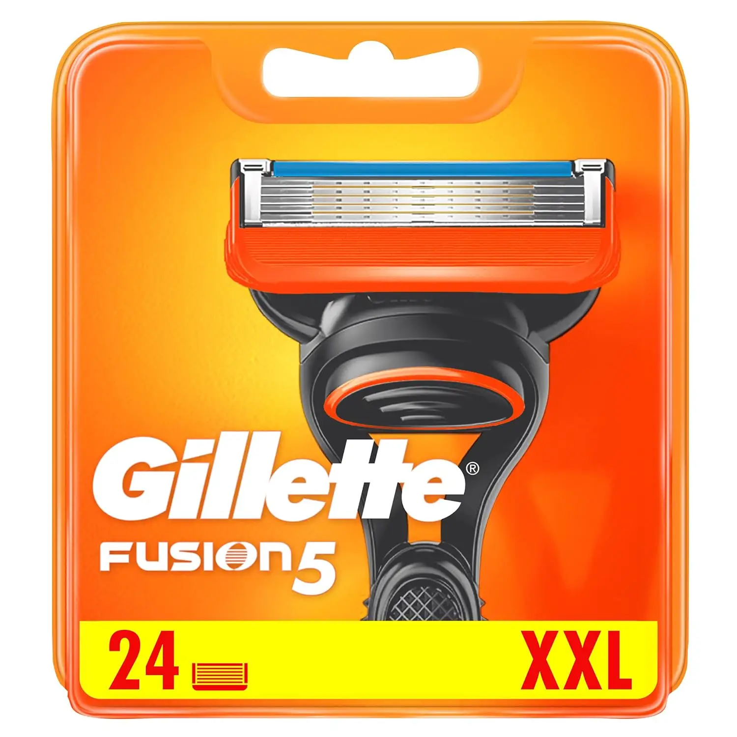 Gillette Fusion5 Mens Razors 8 Razor Blade Refills Plus Gillette PURE Mens Soothing Shaving Cream with Aloe, 6 oz