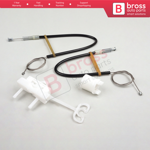 BWR5284 Juego de reparación de regulador de ventana manual Puerta trasera derecha para 323 110 2007-2018 51789673 Bross Auto Parts Hecho en Turquía - Product Image 3