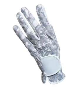 Gants de golf en cuir Cabretta respirants personnalisés avec conception d'impression en cuir synthétique pour le sport des hommes et des femmes de la main gauche - Product Image 2