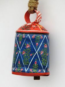 Top Quality Simple Silver Handcrafted Iron <b>Bell</b> With Glossy Polished Finished for Christmas & Door Decoration Metal <b>Bells</b> - Product Image 5