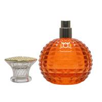 Flacon de parfum vide en verre serti de 100 ml, design de luxe personnalisé, avec bouchon pulvérisateur à pompe, diffuseur rond à bâtonnets – Vente en gros de haute qualité