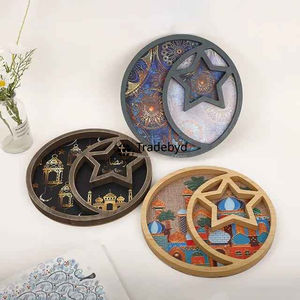 Bandeja de madera MDF de lujo Tradebyd Bandeja de servicio duradera para uso diario Hotel en casa y servicio de eventos - Product Image 2