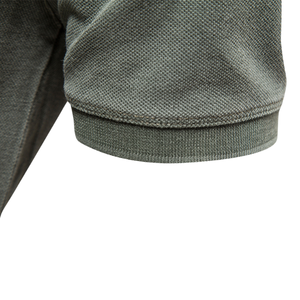 Camisa Casual de Manga Corta para Hombre, Diseño de Primera Calidad, 100% Algodón, Color Sólido, Secado Rápido, Personalizable, Estilo Urbano - Product Image 6