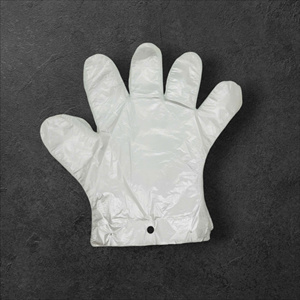 Gants ménagers ultra-fins, imperméables et durables en HDPE/PE/LDPE recyclé, biodégradables et écologiques, certifiés CE/ISO SP1, vente en gros - Product Image 1