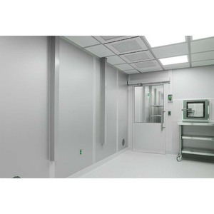 Salas limpias modulares llave en mano Servicios de ingeniería de sala limpia Sistemas HVAC Sándwich de metal para control ambiental Acero hecho - Product Image 6
