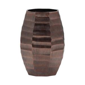 แจกันดอกไม้สีบรอนซ์ประดับด้วยโลหะตกแต่งแบบชนบทสำหรับห้องนั่งเล่นห้องรับประทานอาหารทางเข้าบ้านสีบรอนซ์แบบทันสมัย - Product Image 3