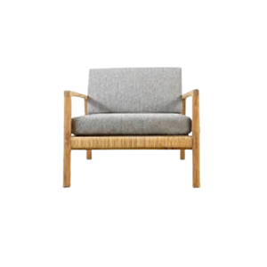 เก้าอี้เท้าแขนทำจากไม้เดี่ยวสำหรับพักผ่อนเก้าอี้เลานจ์พักผ่อนแบบทันสมัยสำหรับร้านอาหารกลางแจ้งบาร์คาเฟ่โรงแรม - Product Image 1