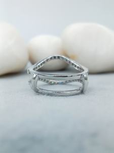 Anillo de Compromiso y Boda Clásico para Mujer, Diamante Cultivado en Laboratorio con Corte VVS, Oro de 14K-18K, Certificado para Aniversarios y Fiestas - Product Image 4