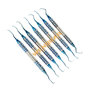 Ensemble de curettes dentaires Gracey professionnelles en acier inoxydable de 7 pièces par Wenquar Surgical 2026 Prix direct d'usine - Product Image 6