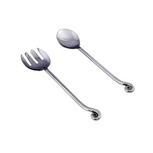 Ensemble de couverts en acier inoxydable pour les fêtes - Couverts élégants, écologiques et de qualité supérieure améliorant la présentation des aliments - Product Image 5
