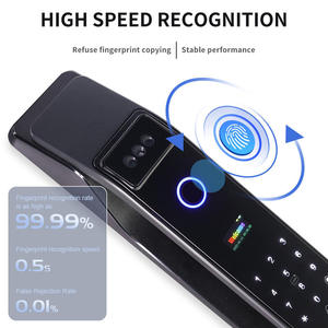 Cerradura Electrónica Automática para Puerta con Reconocimiento Facial 3D, Pantalla de Monitoreo, WiFi, Huella Dactilar Inteligente para Seguridad Premium en el Hogar - Product Image 5