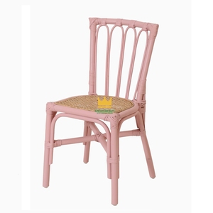 Silla de bebé de ratán con logotipo personalizado de alta moda de Vietnam Silla de chico de madera moderna para comedor al aire libre sala de estar cocina uso - Product Image 5