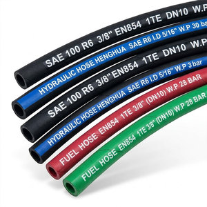 <span class=keywords><strong>Manguera</strong></span> Hidráulica Flexible SAE 100R6 <span class=keywords><strong>de</strong></span> 1/2" y 3/4 Pulgadas, Tubo <span class=keywords><strong>de</strong></span> Goma Reforzado con Trenza Textil, 400 PSI, para <span class=keywords><strong>Transmisión</strong></span> <span class=keywords><strong>de</strong></span> Combustible Diésel - Product Image 1