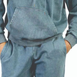 ชุดวอร์มผู้ชายทรงโอเวอร์ไซส์ผ้าเนื้อนุ่ม สไตล์สตรีท ใส่สบายทุกวัน - Product Image 6