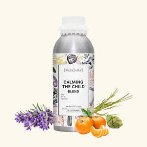 Child Calming Pure Essential Oil <b>Blend</b> with Lavender Rose Sandalwood Vanilla Organic Seeds Firming Moisturizing Properties - Product Image 2