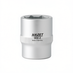 Hazet 1/2'' <b>12</b>-<b>Point</b> Square <b>Socket</b> with Traction Profile and Knurling in Inches - Product Image 3