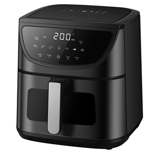 Competitive Price Oil Free Air Fryer <b>With</b> Detachable Tray CE Certificate Vietnam Supplier 110V/220V Single Basket - Product Image 2