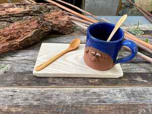 Cuchara de Cocina de Madera Premium Tallada a Mano, Resistente al Calor, Cuchara de Madera Natural para Cocinar y Servir - Product Image 6