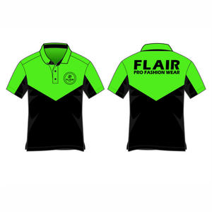 Gran oferta de algodón 100% para hombre, camiseta Polo personalizada de buena calidad, Color sólido, estilo informal, patrón, 180g, tela, peso frontal - Product Image 5