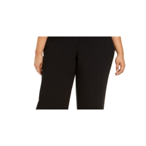 Pantaloni Culotte Alfani da Donna Taglia Plus 14W con Cintura e Dettagli Metallici e Bottoni, Colore Nero - Product Image 2