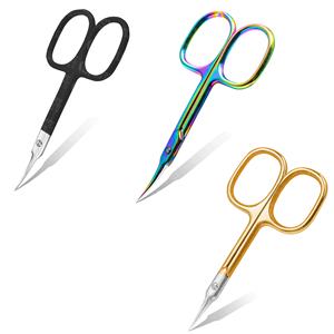 Tijeras de Precisión con Punta de Flecha de Acero Inoxidable para Manicura y Cuidado de Uñas, Herramientas de Belleza, Proveedor OEM, Venta al Por Mayor - Product Image 1