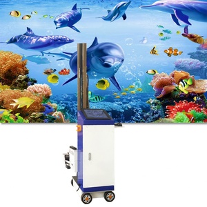 Impresora de pared 3D Xbh con inyección de tinta UV y posicionamiento automático para superficies de hormigón, ladrillo y madera - Product Image 2