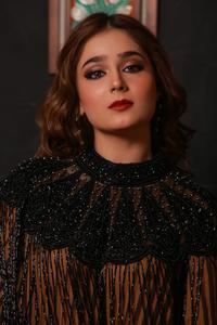 ชุดเดรสคลุมสุดหรูประดับด้วยลูกปัดเลื่อมแบบผูกคอทรงตรงเงาสำหรับงานเฉลิมฉลองในงานปัก - Product Image 3