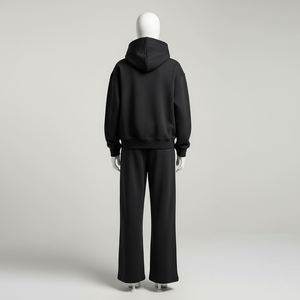 Chándal Deportivo de Algodón y Poliéster al por Mayor, Chándal Personalizado para Hombre, Sudadera Extra Grande y Pantalones Holgados - Product Image 4