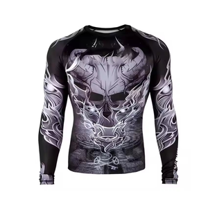 Diseño personalizado Impresión de su logotipo Niños Hombres WomennBoladeci Hombres Camiseta de baño de manga corta UPF 50 + Protección solar SPF UV Humedad - Product Image 1