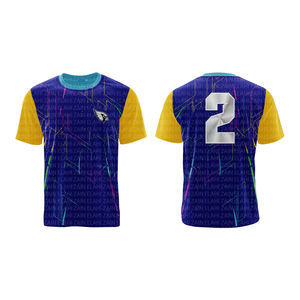 Camiseta sólida de secado rápido ODM personalizada al por mayor 260 Gsm poliéster/algodón Anti-Pilling transpirable respetuoso con el medio ambiente Fitness Zain Elahi - Product Image 1