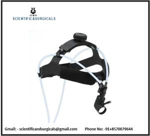 Set de Instrumentos de Cirugía Plástica con Lámpara Frontal Metálica, Fibra Óptica, Pinzas Manuales y Diadema - Product Image 3