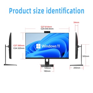 Computadora Todo en Uno AIO de 23.8 Pulgadas con Pantalla LCD IPS para Juegos, <span class=keywords><strong>Precio</strong></span> de Fábrica, I7 10750H, DDR4 16GB, SSD de 512GB, <span class=keywords><strong>PC</strong></span> Monobloque de Escritorio - Product Image 5