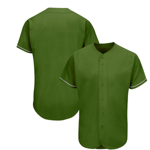 เสื้อเบสบอลผ้าโพลีเอสเตอร์แบบ100% ระบายอากาศได้ดีผ้าซับความชื้นป้องกันแบคทีเรีย - Product Image 4