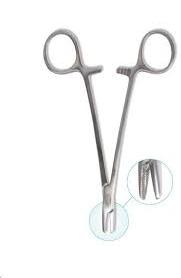 Mayo hegar คีมยึดเข็มสแตนเลสชุดเครื่องมือแบบแมนนวลเครื่องมือผ่าตัดสะดือ NSI-SA 367 CE - Product Image 4