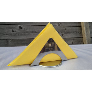 Porte-serviettes de table décoratif en acier inoxydable et support avec poignées dorées Meilleur vendeur Porte-serviettes en métal de grande taille - Product Image 6