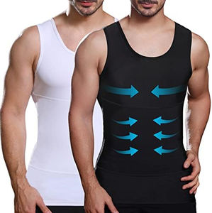 Camiseta sin mangas deportiva personalizada para hombre para entrenamiento muscular, chaleco de entrenamiento de gimnasio personalizado a precios al por mayor - Product Image 1