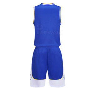 Vêtements de sports de plein air 2025 polyester matériel de haute qualité poids léger meilleure conception logo personnalisé uniforme de basket-ball - Product Image 3