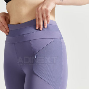 Leggings de yoga pour femmes, taille haute, grande taille, design personnalisé, élastiques, en spandex/polyester, extensibles dans quatre sens, respirants, style unique - Product Image 6