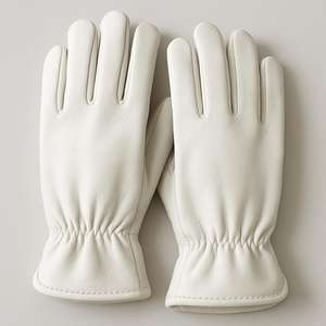 GUANTES CONDUCTOR DE CUERO DE GRANO DE CABRA PARA USO INDUSTRIAL GUANTES DE SEGURIDAD - Product Image 1