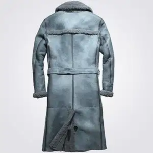 Abrigo de Cuero Genuino para Mujer, Lujoso, Impermeable, Transpirable, con Forro de Encaje, Máxima Calidez, Estilo Elegante, Ropa Casual de Invierno - Product Image 2