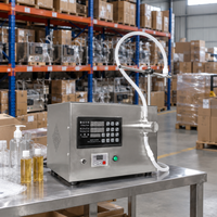 Solution de remplissage semi-automatique pour boissons et cosmétiques en petites quantités, facile à utiliser, pour les petites entreprises