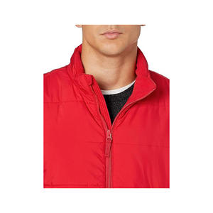 Chaleco acolchado Abrigo de burbujas personalizado con cuello levantado y diseño cálido acolchado sin mangas - Product Image 3