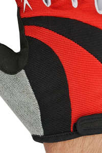 ถุงมือเล่นยิมทำจากหนังสำหรับผู้ชายถุงมือครึ่งนิ้วระบายอากาศได้ดีถุงมือกีฬาปั่นจักรยานฟิตเนสแข่งรถ - Product Image 6