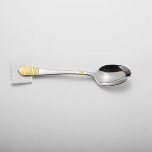 Reusable Stainless Steel <b>Cutlery</b> Wedding Spoon and Fork <b>Gold</b> <b>Cutlery</b> Set Housewarming Gift From Indian Supplier - Product Image 6